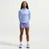 Image de Nike Swift Half-Zip Maillot de course Femmes - bleu clair, argent, Taille L