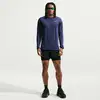 Image de Nike Stride Maillot de course Hommes - bleu foncé, argent, Taille XXL