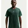 Image de Nike Stride Maillot de course Hommes - vert olive, noir, Taille S