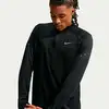 Image de Nike Stride Maillot de course Hommes - noir, argent, Taille M