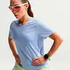 Image de Nike Swift Maillot de course Femmes - bleu, argent, Taille S