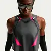 Image de Nike AeroSwift Maillot de course Femmes - gris, rose, Taille M