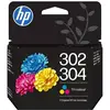 Image de Cartouche D'encre Hp 302/304 - 3 Couleurs Authentique