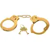 Image de Menottes Dorées Metal Cuffs Fetish Fantasy Gold