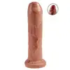 Image de Gode avec Prépuce 17,8 cm Uncut King Cock