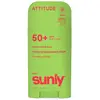 Image de Stick Solaire Minéral Visage & Corps - Enfants - Spf 50 - Pastèque - Noix De Coco - 60 Gr Multicolore