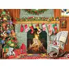 Image de Pièces XXL - Christmas by the Fireplace 500 Pièces Eurographics