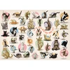 Image de Pièces XXL - Familiy Puzzle: Yoga Kittens 500 Pièces Eurographics