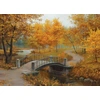 Image de Autumn in an Old Park by Eugene Lushpin 1000 Pièces Eurographics