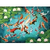 Image de Carpes Koi Colorées 1000 Pièces Eurographics
