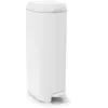 Image de Poubelle À Couches Platinium Blanche Avec Recharge Blanc