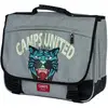 Image de Cartable En Textile Motif Tigre Multicolore