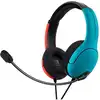 Image de Casque Gaming Pdp Lvl40 Pour Switch Bleu Et Rouge