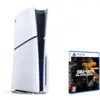 Image de Pack PS5 Slim & Call of Duty: Black ops 6 - Console de Jeux Playstation 5 Slim (Standard) 1 To, Blanc - Bon état en occasion ou reconditionné