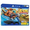 Image de Pack Console Sony PS4 Slim 1 To Noir + Crash Team Racing Nitro Fueled + 2ème manette - Bon état en occasion ou reconditionné