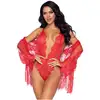 Image de Body & Déshabillé 86112 Dentelle Rouges