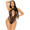 Image de Body string 89313 dentelle & résille noir