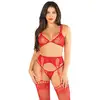 Image de Ensemble 3 pièces Love Song rouge