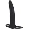 Image de Gode & Cockring Silicone Love Rider Dual Penetrator