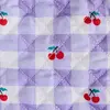 Image de Siège Auto Pour Poupée Cerise Violet, Rouge, Vert
