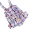 Image de Porte Bébé Pour Poupée Cerise Blanc, Violet, Rouge