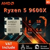 Image de AMD Ryzen 5 9600X R5 9600X 5.4GHz 6 coeurs 12 threads 4NM 38M processeur de bureau Socket AM5 CPU Processo de jeu mais pas de ventilateur