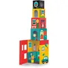 Image de Jeu D’empilage Peek-a-boo Avec Animaux   Jouet D’éveil Dès 18 Mois Multicolor