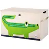Image de Coffre À Jouets Crocodile Vert