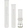 Image de Bracelet de montre à dégagement rapide Garmin Blanc 18 mm 010-13256-04