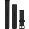Image de Bracelet de montre à dégagement rapide Garmin Noir 22 mm 010-13256-21
