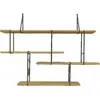 Image de Étagère murale Studio Hausen Link shelf set 1 Noir 140x96x24 cm LINK 1ob