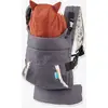 Image de Porte-bébé Cuddle up gris/capuche renard