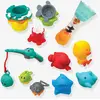 Image de Coffret de bain 17 pièces bleu