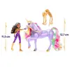 Image de Unicorn Academy Licorne Wildstar Avec Lumières Et Poupée Mannequin Sophia Multicolore
