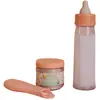 Image de Box Mon Premier Petit Pot Lait Et Petit Pot Céréales Pour Poupée Blanc, Rose
