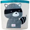 Image de Sac À Jouets Raton Laveur Gris