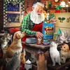 Image de Pièces XXL - Le Père Noël et ses Animaux 500 Pièces SunsOut