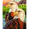 Image de Aigles en Vitrail 1000 Pièces SunsOut