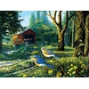 Image de Terry Doughty - Sleepy Hollow Blue Birds 1000 Pièces SunsOut