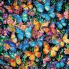 Image de Pièces XXL - Vitrail Papillons 500 Pièces SunsOut