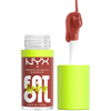Image de NYX Professional Makeup Fat Oil Lip Drip Brillant à Lèvres Hydratation 12 H Finition Non Collante [4,8 ml] (Différentes Teintes) - Splash of Cream