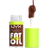 Image de NYX Professional Makeup Fat Oil Lip Drip Brillant à Lèvres Hydratation 12 H Finition Non Collante [4,8 ml] (Différentes Teintes) - Livin' the Cream