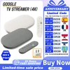 Image de Lecteur multimédia Google TV 4K Porcelain/Hazel, prend en charge la technologie 4K, HDR et Dolby Vision, appareils connectés pour la maison intelligente, chargeur US.