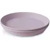 Image de Lot De 2 Assiettes Rondes Soft Lilac Lilas