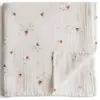 Image de Maxi Lange En Coton Bio Ecru, Marron, Bleu