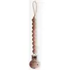 Image de Cordon attache-sucette Eva en silicone beige