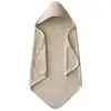 Image de Cape De Bain En Coton Bio Fog Ecru
