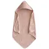 Image de Cape De Bain En Coton Bio Fog Rose