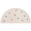 Image de Set De Table En Silicone Baleine Blanc Cassé, Bleu