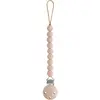 Image de Attache Sucette En Silicone Rose